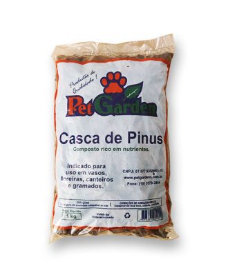 CASCA DE PINUS 1 KG